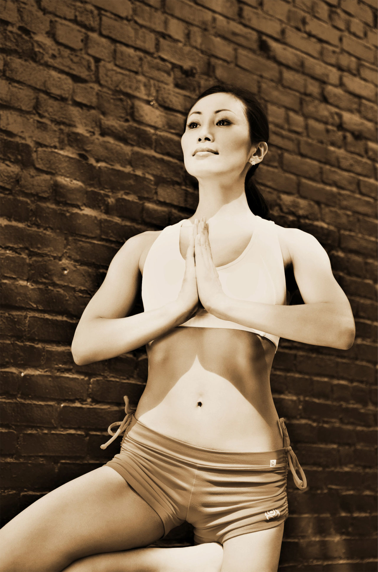 fitness model portrait